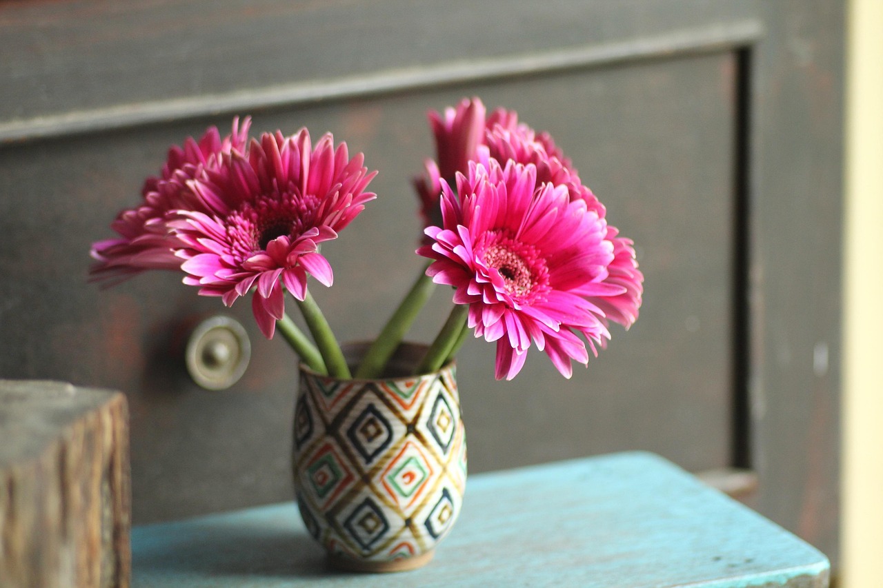 floral, vase, flower background, pink, flower wallpaper, decoration, beautiful flowers, flower, nature, decor