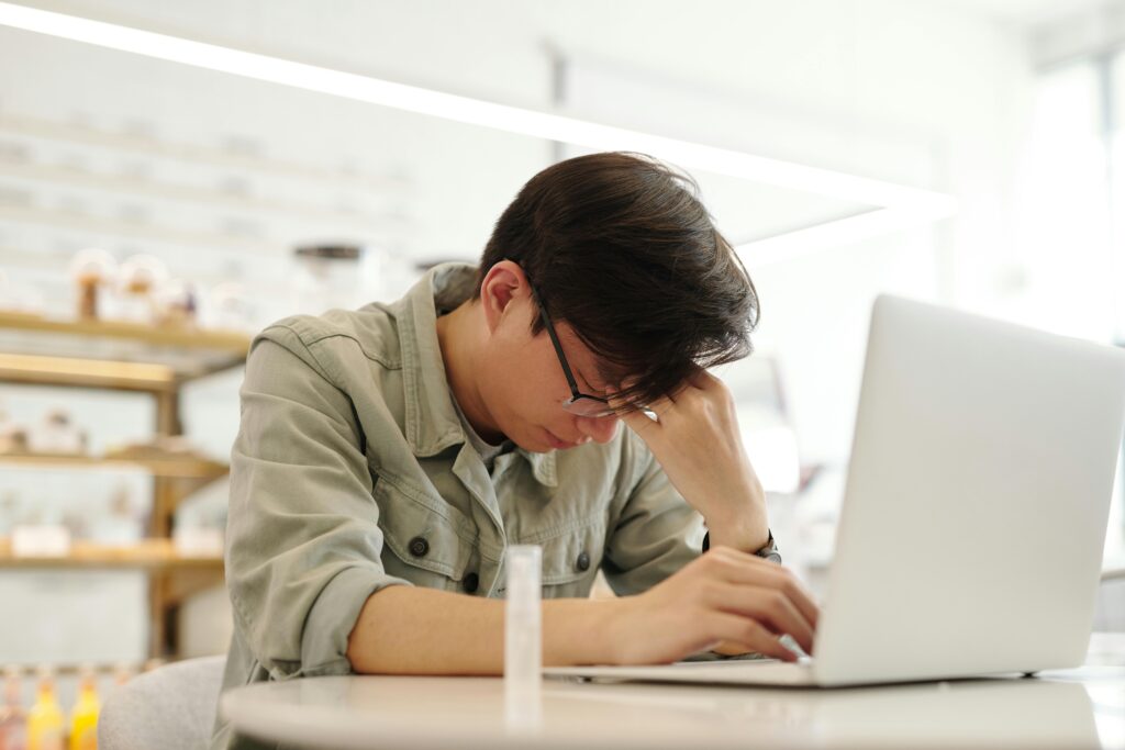 Brain fog and poor concentration symptoms