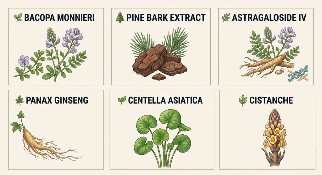 Axavive six botanical ingredients for skin wellness
