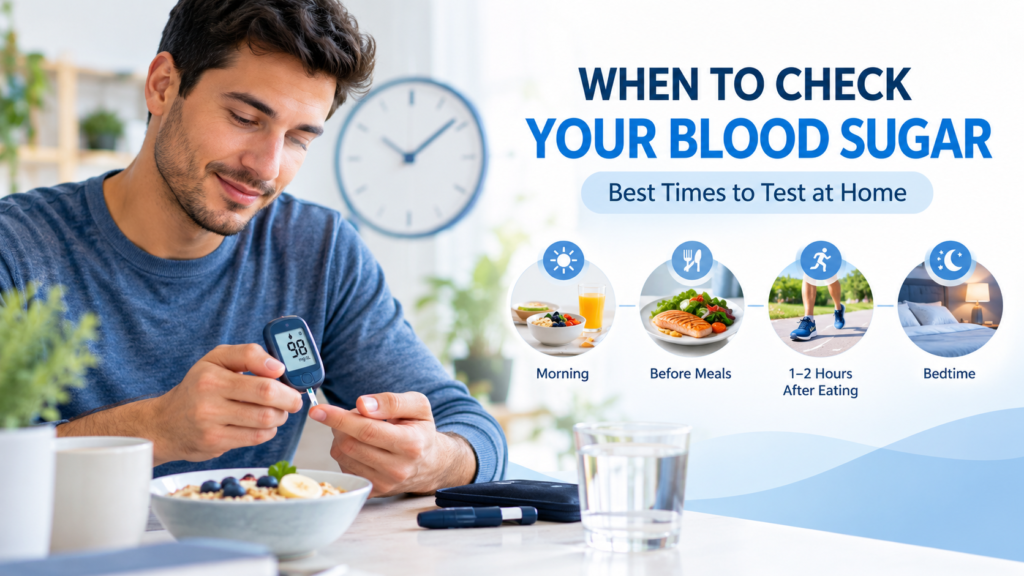 Best Time to Check Your Blood Sugar at Home