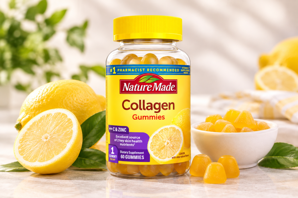 nature made collagen gummies with vitamin c and zinc