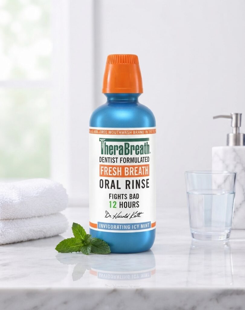 therabreath fresh breath mouthwash