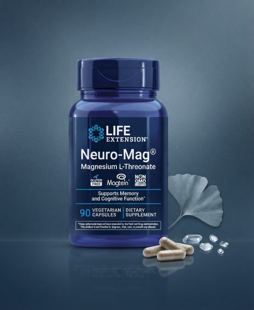 Neuro-Mag Magnesium L-Threonate supplement for cognitive health