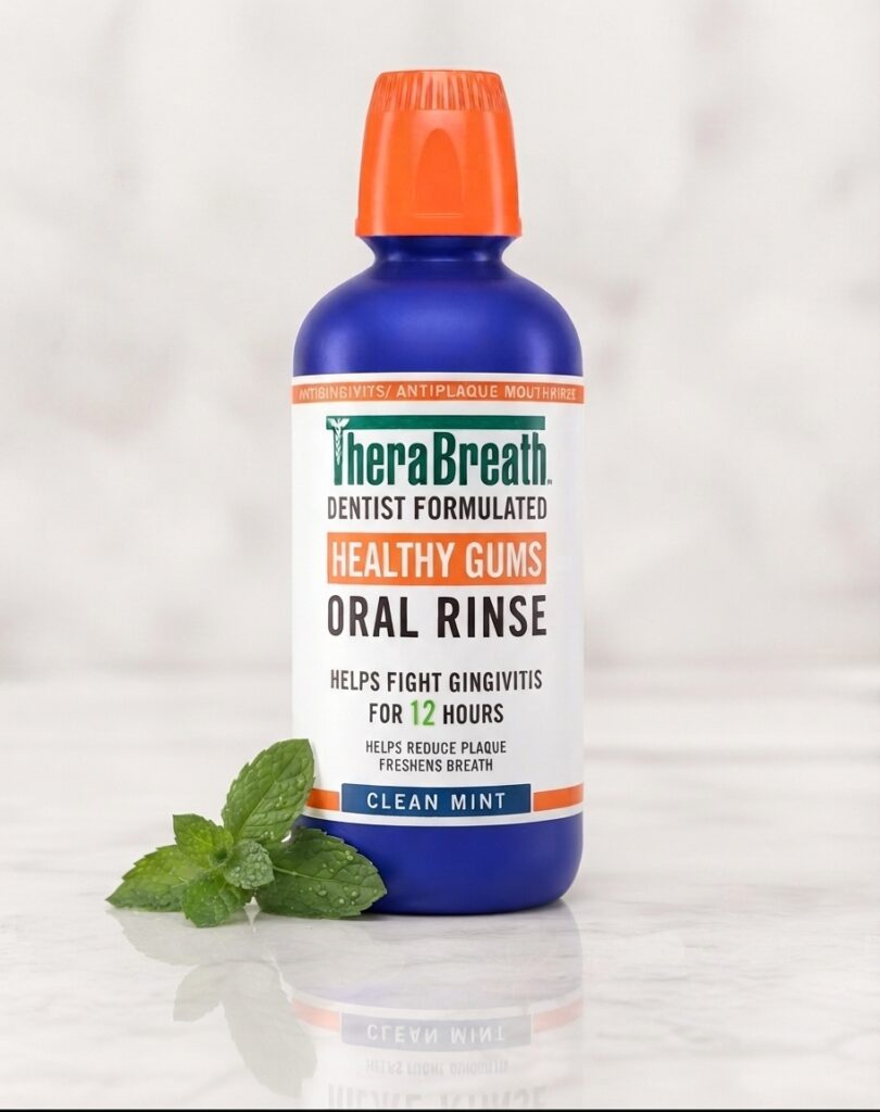 therabreath healthy gums oral rinse